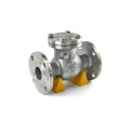 dn20 satinless hydraulic crane water media double rubber ball check valve steam